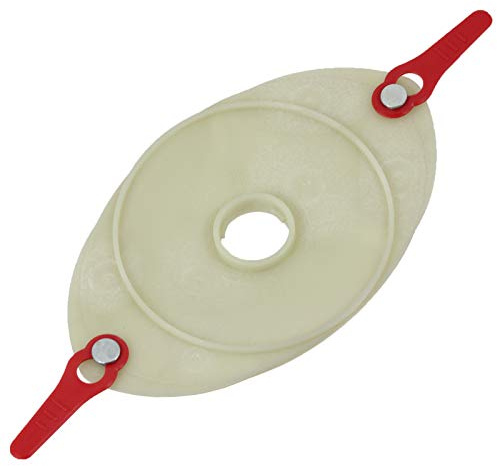 SPARES2GO Mounting Disc & Plastic Blades for Qualcast MEH29 MEH929 MEH1129B Lawnmower