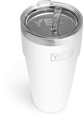 YETI Rambler Straw Cup White
