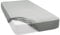 Mixibaby Spannbettlaken Jersey Spannbetttuch 100% Baumwolle Bettlaken Spannbettuch Laken 28 Farben, Größe:200 x 220 cm, Farbe:Hellgrau