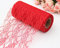 Spitze Tischläufer Tischband Tischdecke Küche Esstisch Dekoration Tischdeko für Hochzeit Geburtstage Tischdekoration Kommunion Weihnachten Herbst Braut & Baby Dusche Tabletop Dekor,Rot 30cmx22m