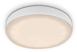 BRILONER - Bad Einbaustrahler LED rahmenlos, IP44 Spritzwasserschutz, warmweiße Lichtfarbe, LED Spot, Deckenspots, Spots, Einbauleuchten, Einbauspots, Badezimmer, 75x36 mm, Weiß