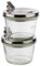 APS 82241 Original 2er Set WECK Gläser 370 ml, Ø 11 cm, H: 7,5 cm, Sturzform mit Klappdeckel und Silikondichtung, Einmachglas, Dekoglas, Dessertglas, Vorratsglas, spülmaschinengeeignet