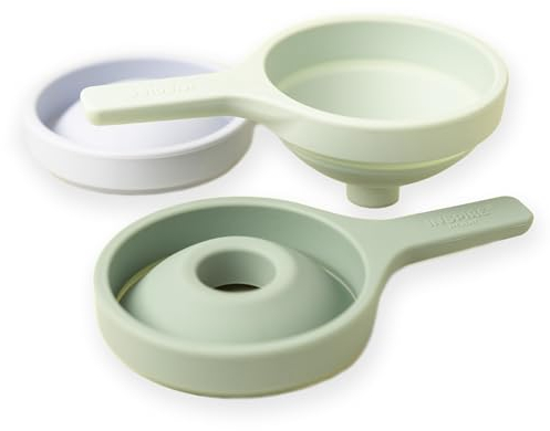 Inspire My Play 3 entonnoirs de couleur vert pour enfants - Lot d'entonnoirs pour enfants - Jouets et accessoires sensoriels pour jeu désordonné