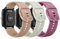 TUCOMO 3 Pack Armband Kompatibel mit 19mm Veryfitpro ID205L ID205S ID205G ID215G ID216 SW020 SW023 WF021 WF025, Weiches Silikon Sport Ersatzband für Uwatch3 Ufit GT Herren Damen