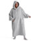 BEDSURE Hoodie Decke mit Ärmeln - Kuschelpullover als Geschenke für Frauen - Tragbare Decke zum Anziehen Erwachsene Kuscheldecke mit Ärmeln Weich Warm Geschenke für Freundin Mütter, Grau 129x75cm