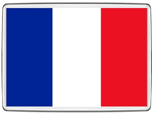 Pixly® France Flag Fridge Magnet Large Jumbo Size French Keepsake Country Souvenir Novelty Refrigerator Magnets Gift