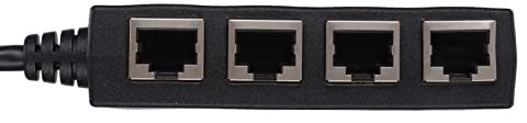 Sorandy 1 Bis 4 Port Ethernet-Kabel-Splitter, Internet-Splitter, Ethernet-Splitter für Netzwerkkabel-Adapter