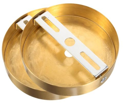 Angoily Base De Lustre Rétro Kit De 2 Auvents De Plafond En Laiton Et Métal Accessoires De Support Déclairage Pour Applique Murale