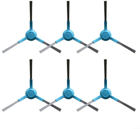 Cepillos laterales de repuesto para Cecotec para aspiradora robot Conga 3290 3490 para Elite 4090 4690 6090 Series 6 unidades