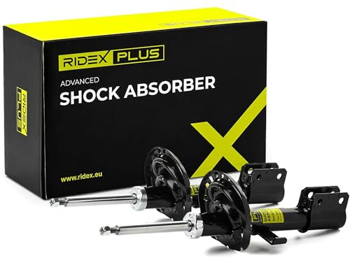 RIDEX PLUS 854S18998P 2x Stoßdämpfer Federbeineinsatz Gasdruck Vorne Kompatibel mit RENAULT Clio 3 Schrägheck BR0/1, CR0/1 543020808R 543026988R 543022134R