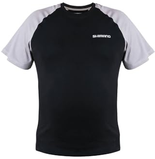 Shimano Short Sleeve T-Shirt Black - XXXL