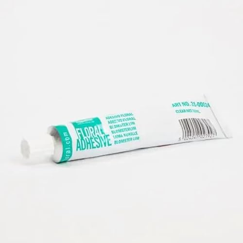 Oasis Floral Adhesive (2 x 50ml Tubes) – Value Pack Clear Waterproof Cold Glue for Fresh Flowers, Air Plants & Wreaths | Smithers Oasis Floral Glue