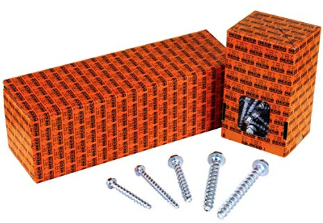 Heco MULTI-MONTI-plus - Sechskantkopf mit angepresster Scheibe - 12 x 90 mm