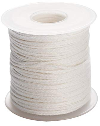 ULTNICE Kerzendochte Baumwolle Geflochtene für Kerzen DIY Kerzenherstellung 200 Fuß