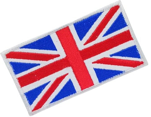 Union Jack Original Flag Embroidered Sew/Iron on Patch/Badge