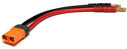 Adapter: IC5-Gerät/4 mm männliche Kugeln mit 6 „Drähten, 10 AWG
