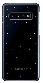 Samsung Galaxy S10 LED Cover – Official Samsung Galaxy S10 Case/Protective Case with LED Display and Light Show – Black