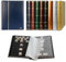 Prophila Collection 64 Schwarze Seiten Briefmarkenalbum Einsteckbuch wattierter Blauer Einband