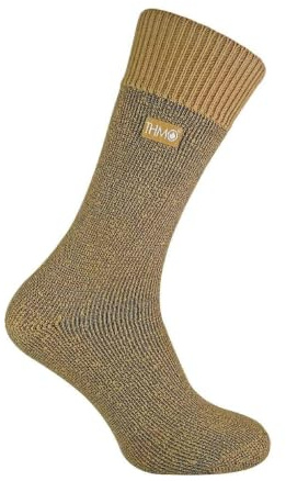 THMO - 1 Pair Mens Thick Winter Warm Thermal Socks with Comfort Top & Smooth Toe Seam
