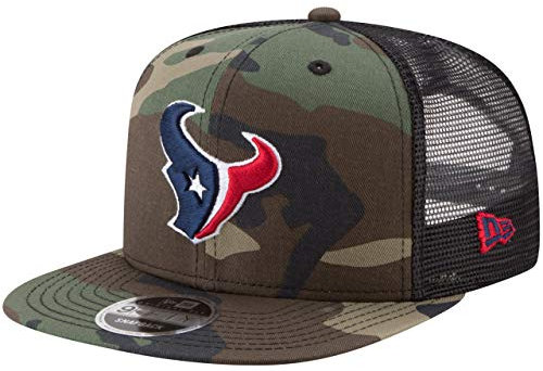 New Era 9Fifty Mesh Snapback Cap Houston Texans Wood camo