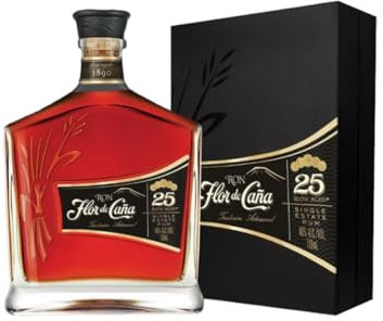 Ron Flor de Caña Centenario 25 años de 70 cl - D.O. Nicaragua - Bodegas Osborne (Pack de 1 botella)