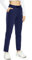 OUGES Joggers for Women UK Tracksuit Bottoms Cotton Ladies Trousers Lounge Sport Pant Sweatpants with Pocket(Navy,L)