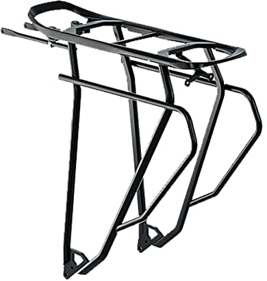 Tubus Unisex – Erwachsene Standit 2.0 Tour Gepäckträger, Schwarz, 28