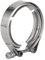 Schelle - Auspuffschelle - Kreuzgelenk Bandschelle, Auspuffschellen, 2,5 Zoll Rohr, 63mm, Auto V-Band Turbo Auto Auspuffschelle, M6 Schraube