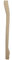 Replacement Wooden Handles: Hickory Axe, Hoe, Pickaxe, T Handle, Spade or Fork (Hickory Axe)
