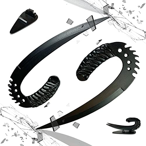 The Chronicles of Riddick - Sabre Claws (Brieföffnerversion, 13 cm), Ulaks Säbelkrallen, Schwert Brieföffner mit Ständer, Miniatur Schwert, Geschenk für Fans & Sammler