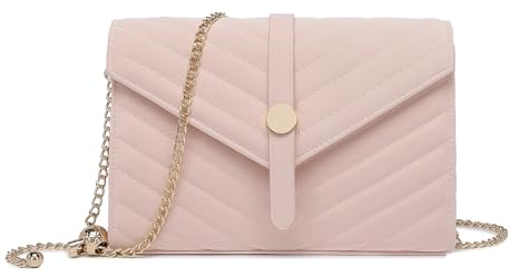Miss Lulu Pochette Donna Elegante, Borsetta Tracolla Donna Piccola, Borsa da Sera e Clutch, Borsa di Grande Capacità, Ideale per Feste, Matrimoni, Banchetti e Occasioni Speciali