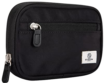 SEVENTEEN LONDON – Moderne und Schwarze 'Hampstead' Geldbörse Portemonnaie für Damen