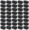 WANGCL Lot de 40 protections de sol antidérapantes en forme de U pour chaises en métal 14 mm