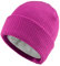 Van Der Rich ® - Strickmütze Pelz Innenseite Für Damen und Herren (Fuchsia, One Size)