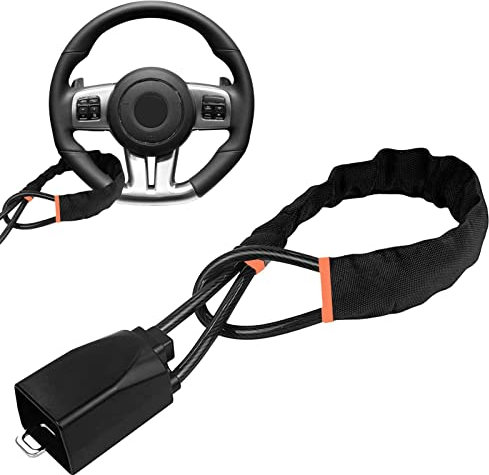 Fowybe Cerradura de Coche Antirrobo - Bloqueo de Cinturón de Seguridad - Dispositivo Antirrobo para Prevención de Robo de Automóvil - Ajuste Universal para la Mayoría de Vehículos