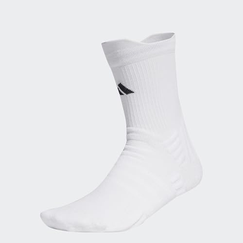 adidas Tennis CRW Sock, White/Black, XL