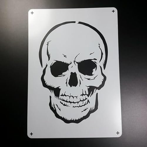 Schablone Totenkopf Skull - BT25