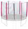 Jawinio Trampolin-Sicherheitsnetz Trampolin-Zubehör Ersatzteile 8FT/244cm pink