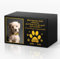 Bemaystar Personalized Pet Urns for Dogs Ashes - Custom Wooden Box with Photo for Pet Memorial Keepsake, Photo Box Pet Cremation Urn, Wood Keepsake Urn for Pet Cremation, Sympathy Gift for Pet Lovers
