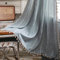 Sutuo Home Boho-Vorhang für Schlafzimmer, Wohnzimmer, Küche, halbverdunkelnd, Leinen, Bauernhaus, Shabby-Chic-Quasten, Fensterbehandlung, böhmische Stickerei, Vorhang, Stangentasche, 1 Paneel, 132,1