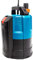 Tauchpumpe 550 Watt 6000l/h Flachsaugend Flachsaugpumpe Poolpumpe Gartenpumpe Wasserpumpe Klarwasser integrierter Schwimmer AM-IPC-550