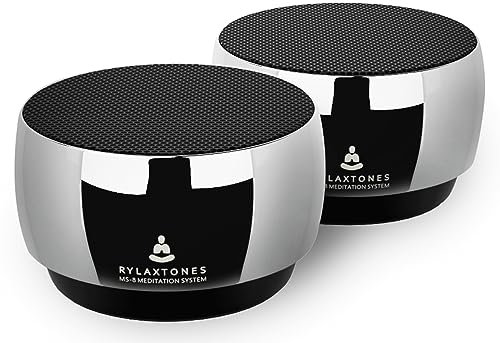 Sistema de meditación Rylaxtones 8 tipos de cuencos tibetanos para meditación, atención plena, baño de sonido, curación de chakras, alivio del estrés, terapia de sonido, práctica de yoga y más