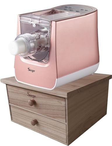 Sirge PASTARCASS Macchina per Pasta Fresca con Cassettiera porta Accessori e 22 trafile + kit ravioli omaggio