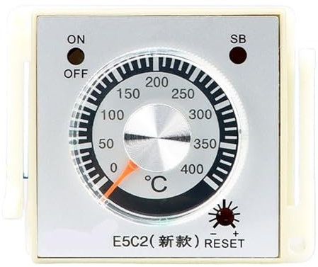 E5EM E5EN E5C4 E5C2 termostato controlador de temperatura del horno 0-199 grados 0-399 grados (Size : E5C2 0-400 degrees)