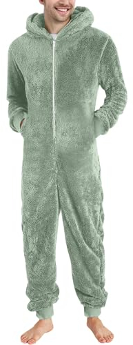 KONG JIMFAN Herren Thermounterwäsche Set Baggy Jogginghose Funktionsunterhemd Herren Chosen Staffel 3 Thermooberteile Für Herren Rollkragenshirt Herren Jagdbekleidung(1-Mint Green,XL)