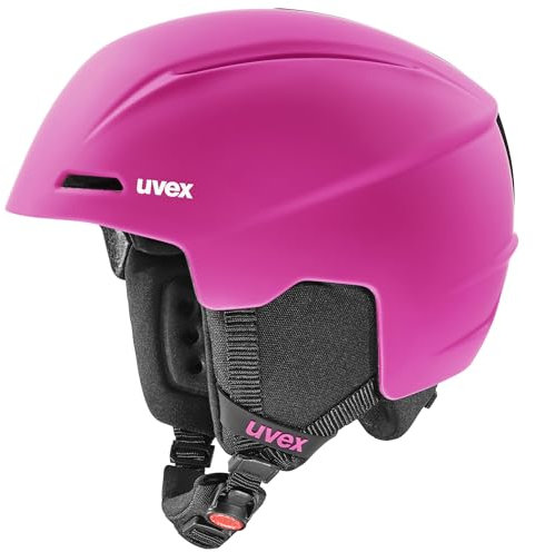 uvex viti - Leichter Skihelm für Kinder - individuelle Größenanpassung - optimierte Belüftung - pink matt - 54-58 cm