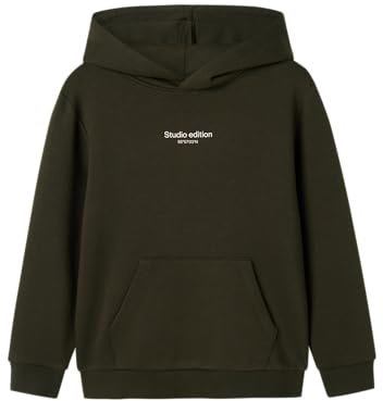 Name IT Jungen Nkmbrody Ls Sweat Wh Bru Noos Nachtwäsche Set (1er Pack)