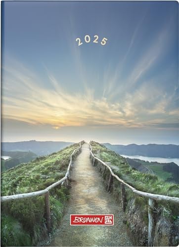 BRUNNEN Taschenkalender Mod. 731 2025 „Mountain Trail“ | A6, Papier