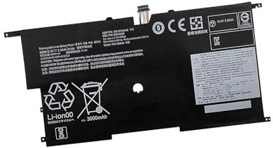 Ukkipower 00HW003 00HW002 Laptop Replacement Battery For ThinkPad X1 Carbon Gen 3 Series 2015 P/N: 00HW003 00HW002 SB10F46440 SB10F46441 (15.4V 50Wh)
