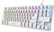 Trust GXT 833W THADO Teclado USB QWERTY Inglés de EE.UU. Blanco